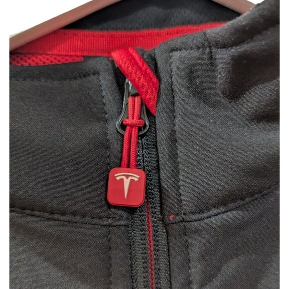 Tesla Exclusive Owner Black Softshell Jacket Size XS - Picture 8 of 11